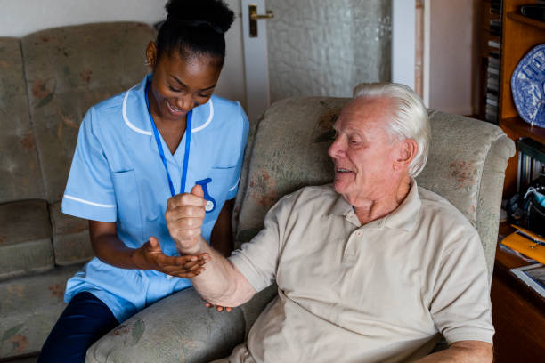 Caring team member